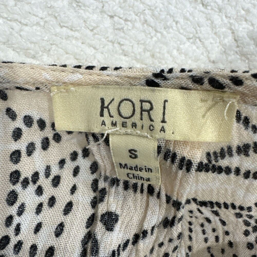 Boutique Designer Kori Blue Aztec Mid Wrap Dress pockets Sz S - Picture 7 of 10